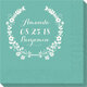 Floral Laurel Wreath Napkins Image 1 of 4